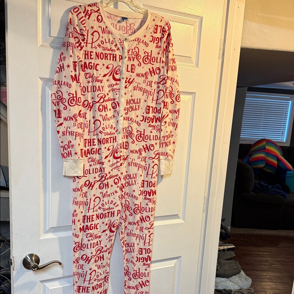 Womens pajama onsie/baselayer